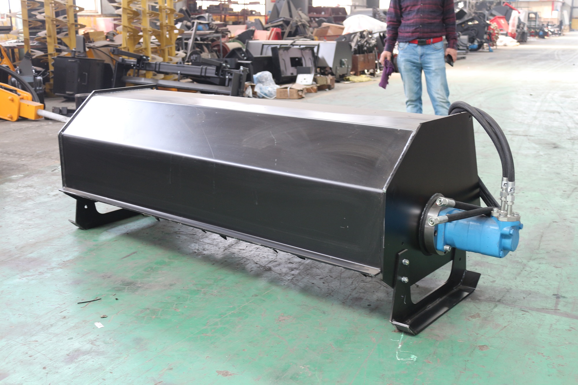 Agricultural Garden Farm Skid Steer Loader Rotary Tiller Cultivator for