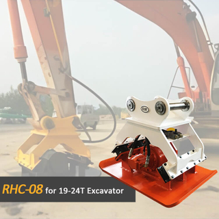 Compacteur &agrave; plaque hydraulique OEM RHC-08 pour excavatrice de 19 &agrave; 24 tonnes