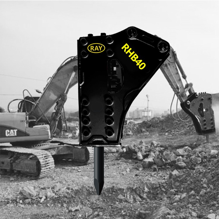 Side Type Hydraulic Breaker RHB40 for 0.7~2 T Excavator