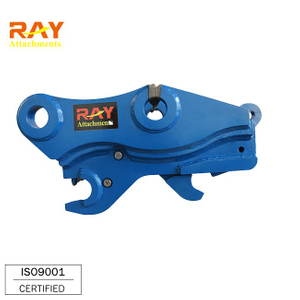 Double lock Quick hitch Safe to contact earth auger for excavator