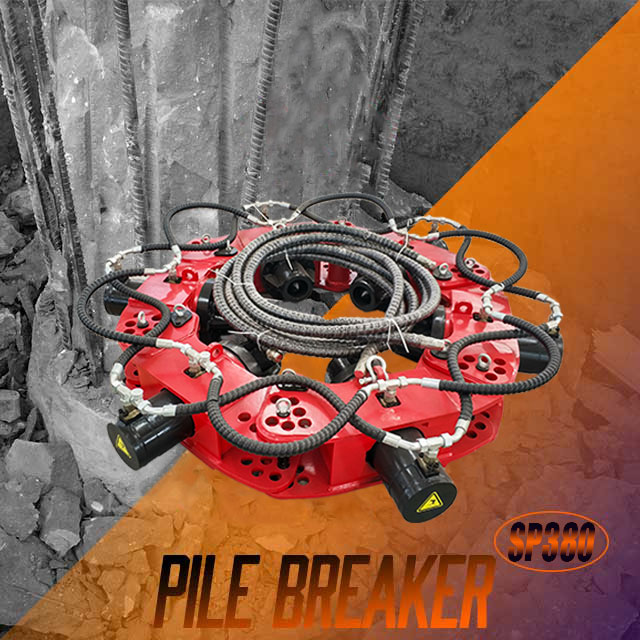 SP380/800 Pile Breaking Machine for Excavator