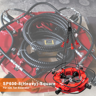 M&aacute;quina de &oacute;leo para disjuntor redondo de concreto hidr&aacute;ulico SP600-8 para escavadeira