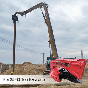 Hydraulic Vibrating Pile Driver RV-280 for 25-30 Ton Excavator
