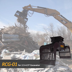 RCG-01 Abbruch- und Sortiergreifer f&uuml;r 2,5–4,5 t Bagger 