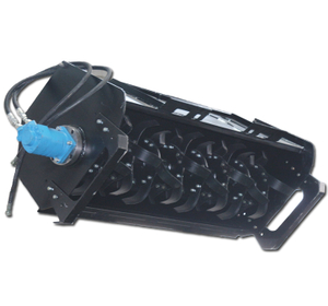Agricultural Garden Farm Skid Steer Loader Rotary Tiller Cultivator for Sale