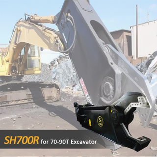 Escavadeira de cisalhamento hidr&aacute;ulico SH700R