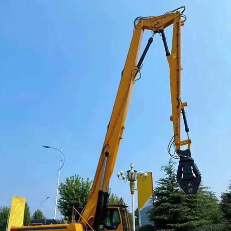 Fl&egrave;che et bras de 15 m&egrave;tres de long pour excavatrice 20T