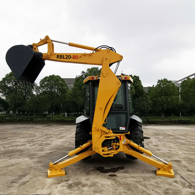 Manufacturer 4x4 Backhoe Loader China 8 Ton Wheel Mini Excavator Backhoe Loader with Attachments