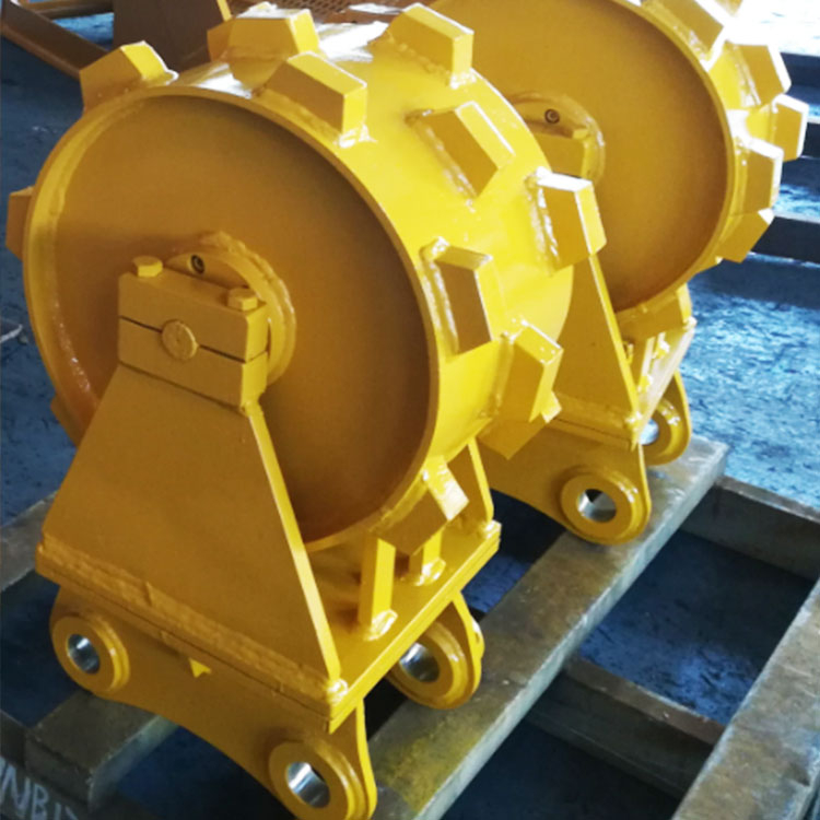 Roue de compactage de rouleau de compactage de route de roue de compacteur d'excavatrice d'OEM