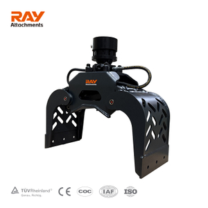 1–2,5 t Bagger-Sortiergreifer f&uuml;r Metallschrott, hydraulischer Stein-Rotations-Abbruchgreifer RCG-mini