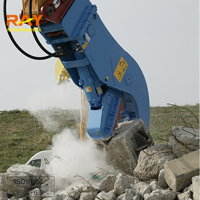 hydraulic stone excavator crusher