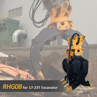 RHG08 Steingreifer f&uuml;r 17-23T Bagger