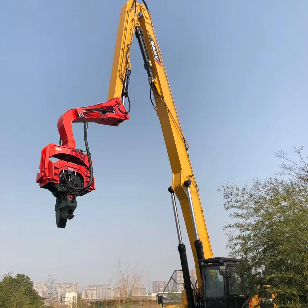 Hydraulic Vibrating Pile Driver RV-350 for 38-45 Ton Excavator