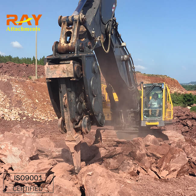 hydraulic soil vibro ripper for decomposed rock