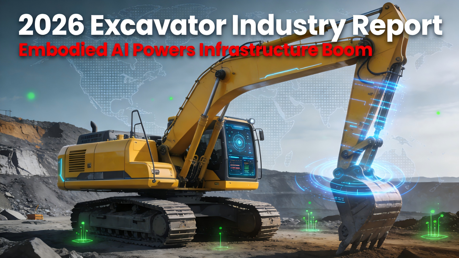 Relat&oacute;rio da ind&uacute;stria de escavadeiras de 2026: IA incorporada impulsiona um in&iacute;cio recorde para a pr&oacute;xima fase da infraestrutura