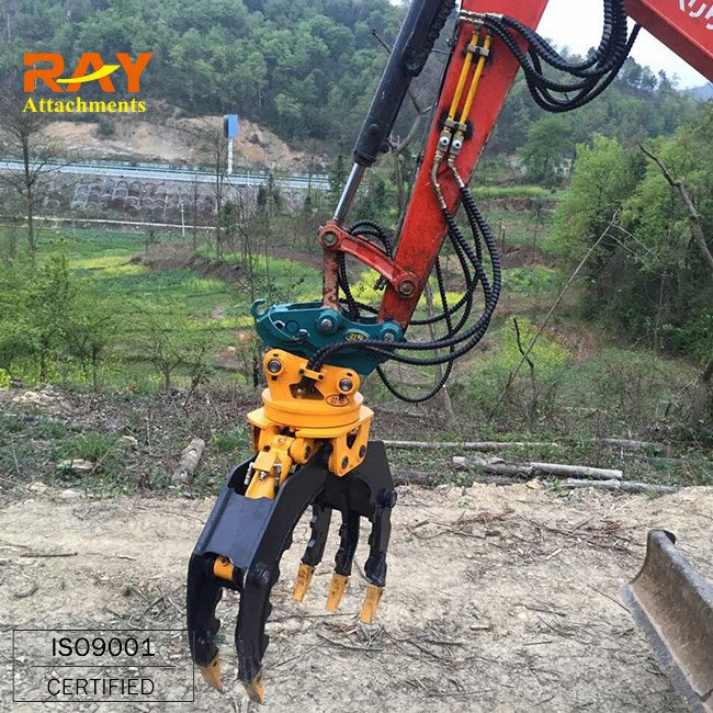  High Efficiency Hydraulic Grapple for Excavator