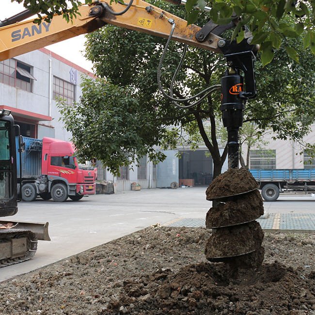  Auger Drill for Excavator