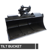 Godet inclinable d'excavatrice de chenille de machines de construction