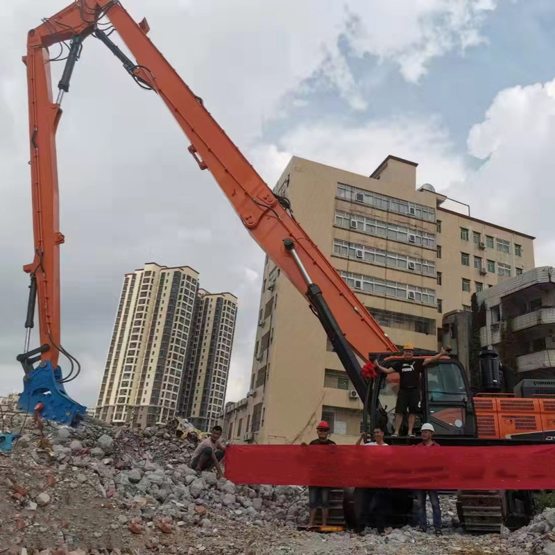 Lan&ccedil;a e bra&ccedil;o de longo alcance de 15 metros para escavadeira 20T