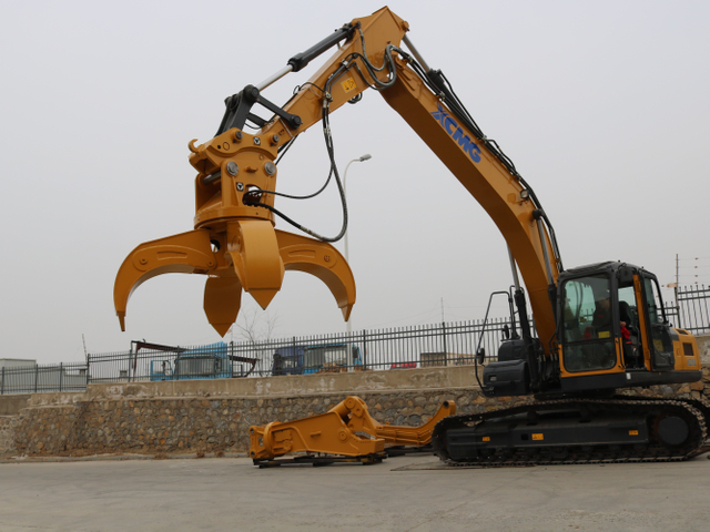 Grappin &agrave; peau d'orange pour ferraille d'acier Grab-2