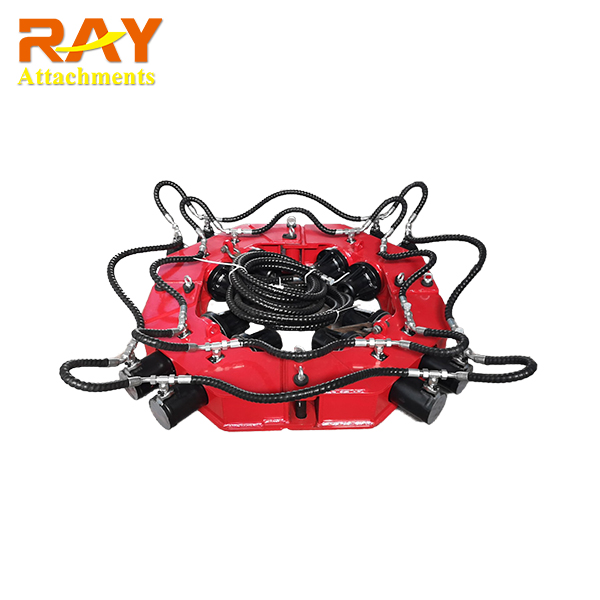  Equipamento de corte de estacas SP800 entregue aos clientes